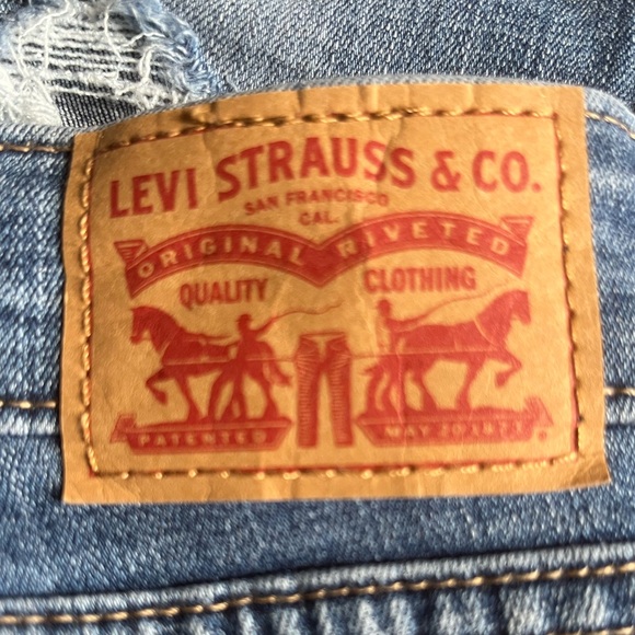 Levi's Women's Skinny Jeans - Blue - Picture 4 of 8